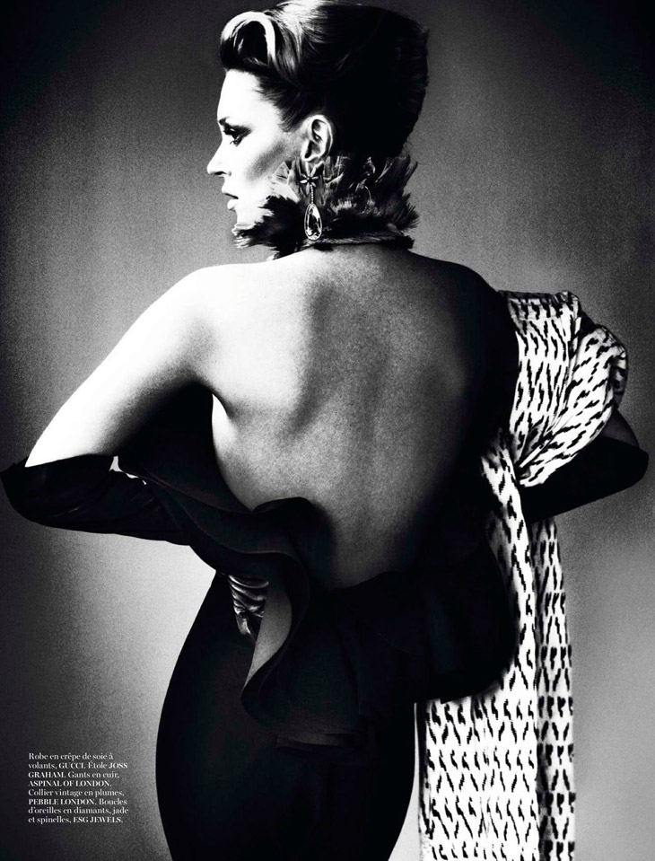 Kate Moss by Mario Testino for Vogue Paris
