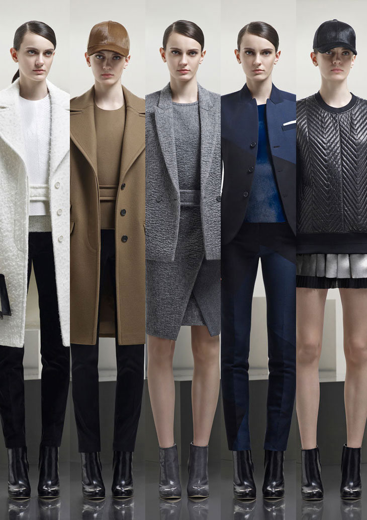 Neil Barrett Fall Winter 2013.14 Womenswear Collection