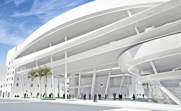 Collins Garage Zaha Hadid