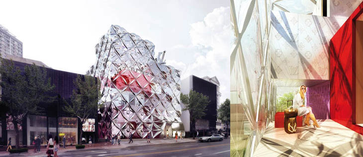 Louis Vuitton Maison, Seoul, South Korea / Manuelle Gautrand Architecture,  Paris - eVolo