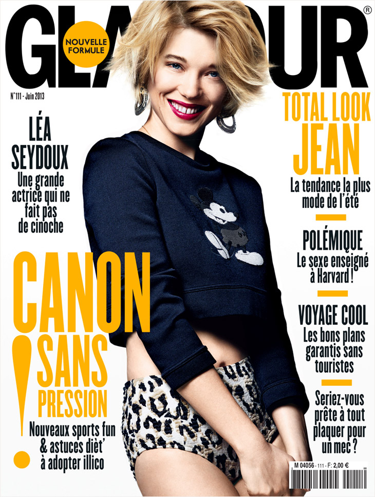 Lea Seydoux for Glamour France by Jason Kim