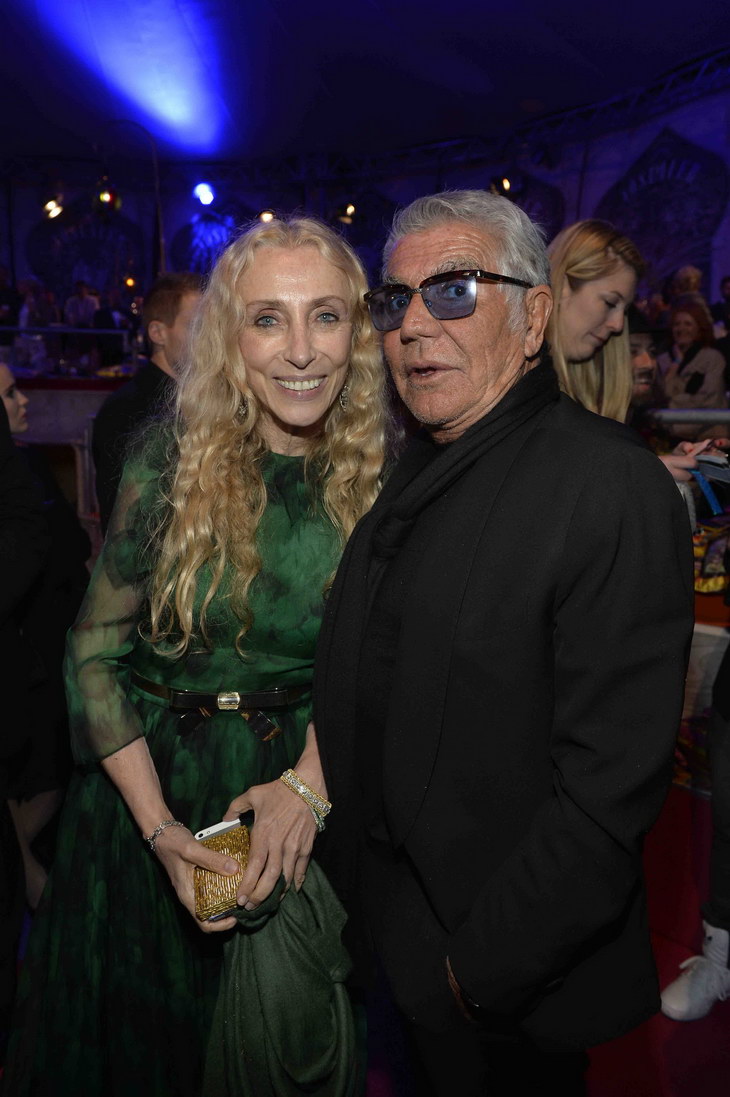 Franca Sozzani and Roberto Cavalli