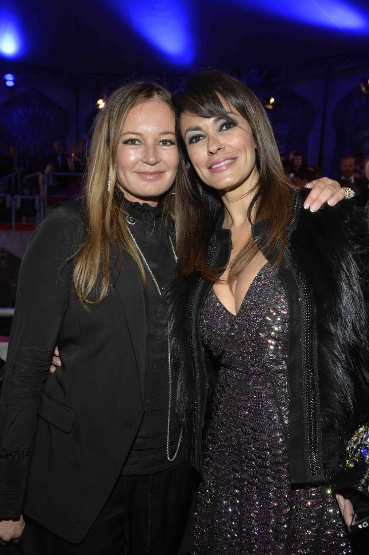 Eva Cavalli and Maria Grazie Cucinotta