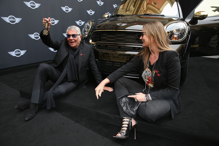 Roberto and Eva Cavalli