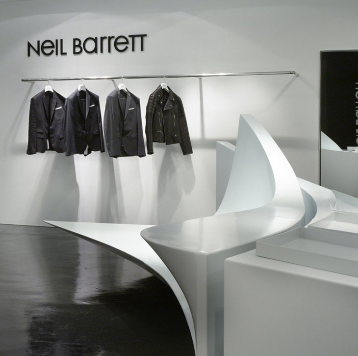 Neil Barrett Zaha Hadid