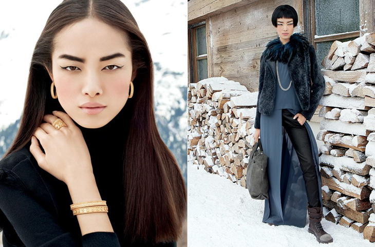 Fei Fei Sun for Americana Manhasset Fall 2013 Campaign and 