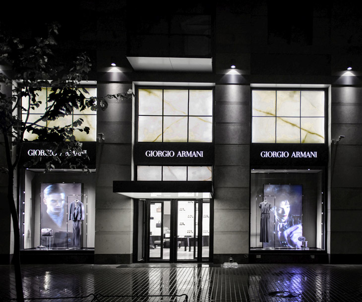 Giorgio Armani Store In St Petersburg + Eccentrico Exhibition!