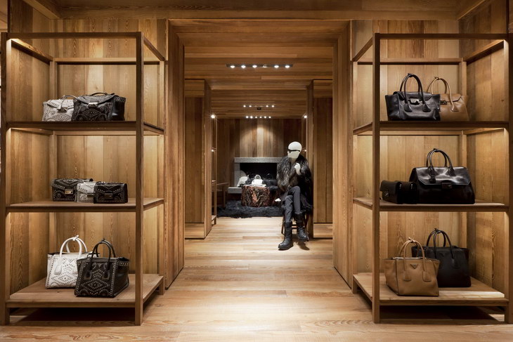 PRADA Takes The Winter Mood To A New Level With Store in Courchevel