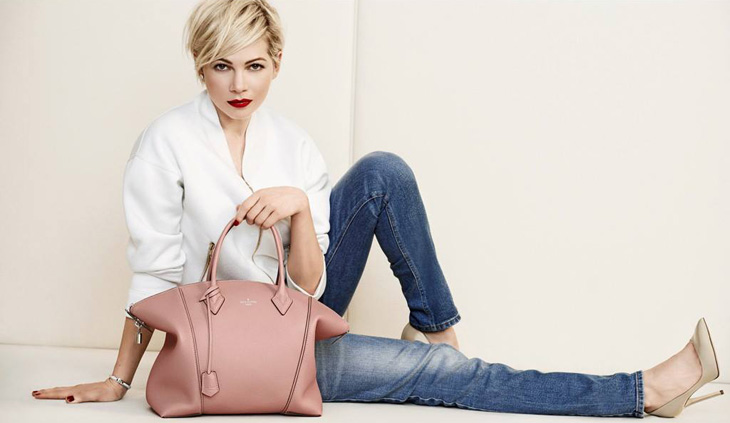 Michelle Williams nouvelle égérie des sacs Louis Vuitton - Marie