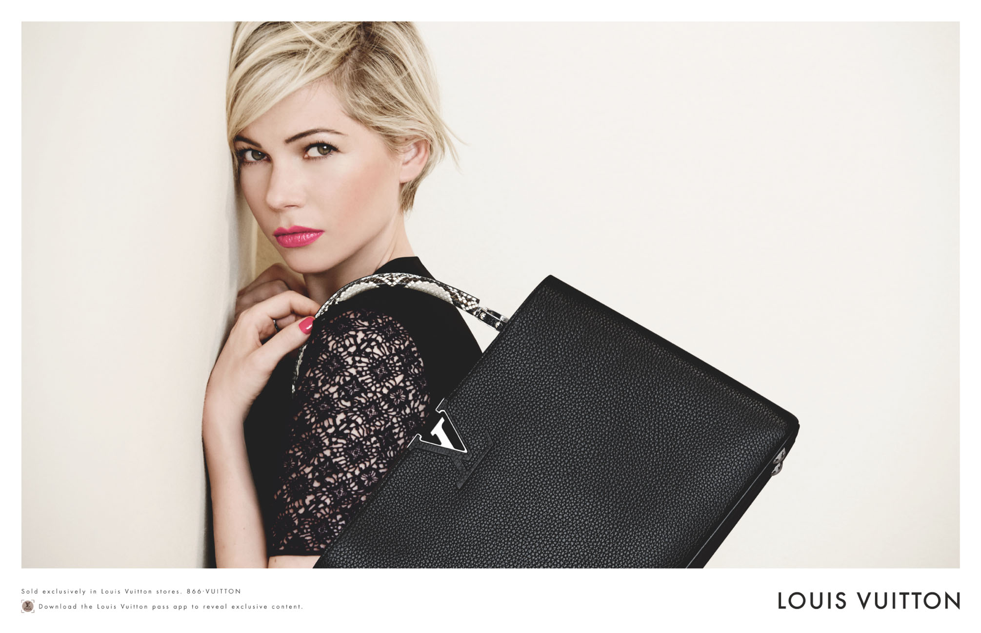 Michelle Williams for Louis Vuitton Handbags