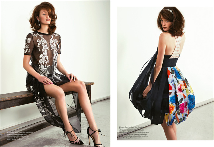Milly Simmonds L’officiel Iakovos Kalaitzakis