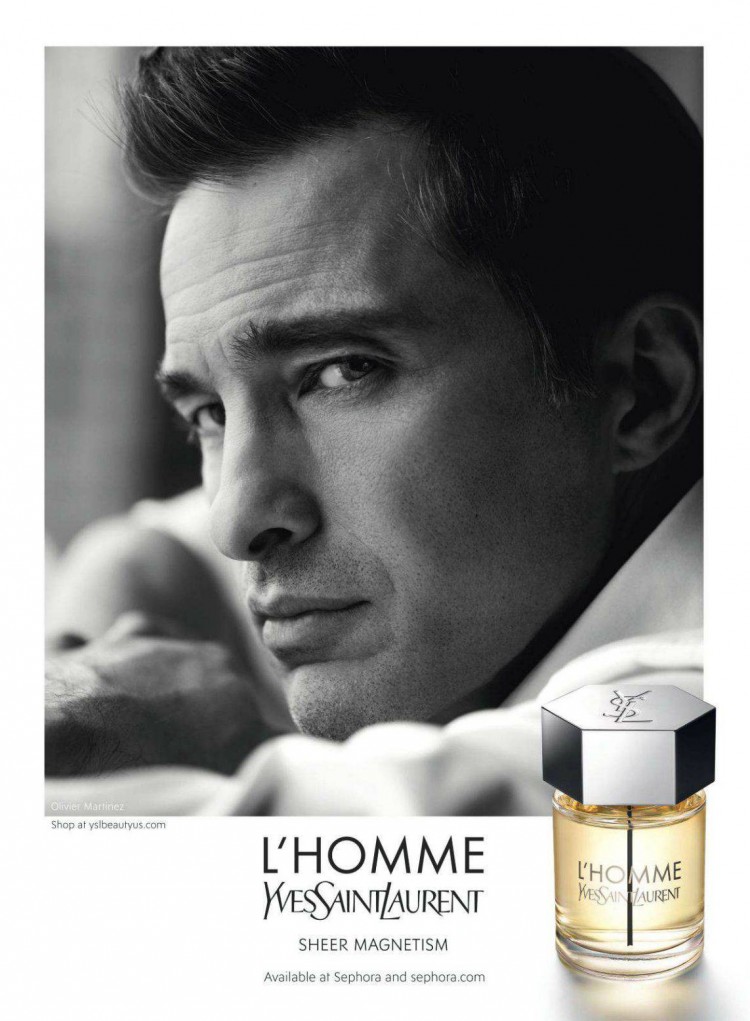 L'HOMME by Yves Saint Laurent featuring Olivier Martinez 01