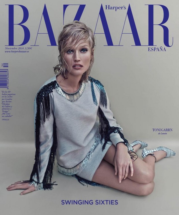 Toni Garrn Covers Harpers Bazaar Spain 01