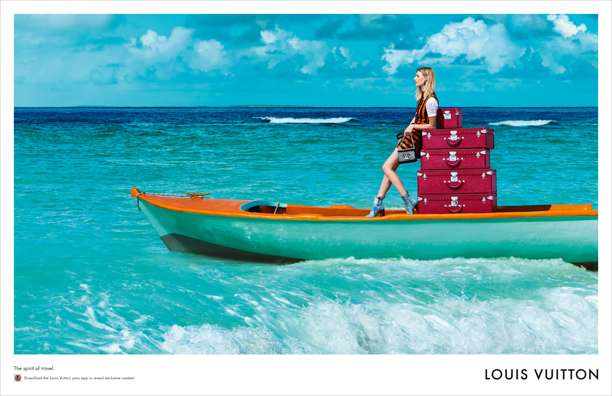 Louis Vuitton Spirit of Travel SS15 by Patrick Demarchelier
