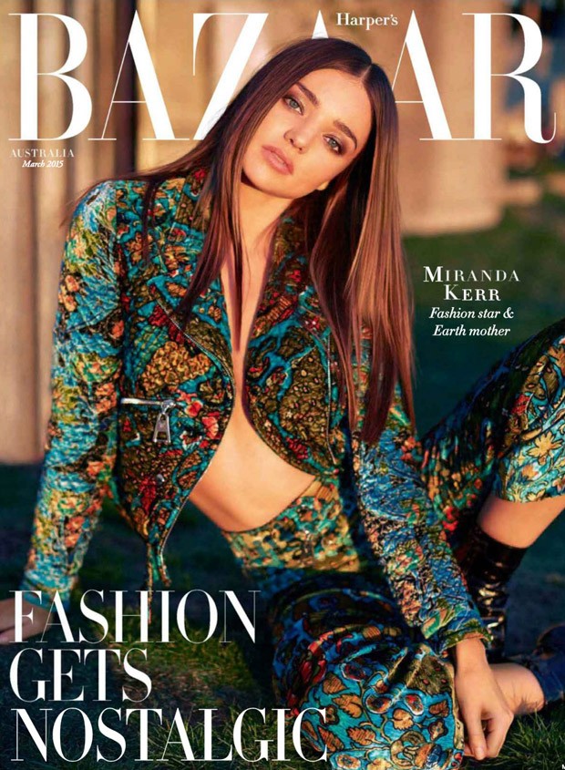 Miranda Kerr for Harper's Bazaar Australia March 2015