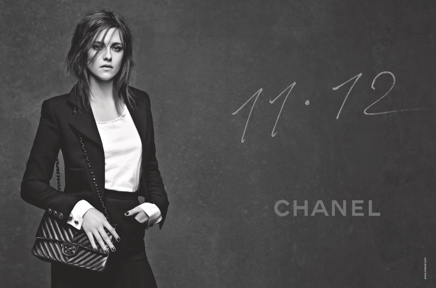 Chanel 11.12 Handbag & Kristen Stewart Are A Match