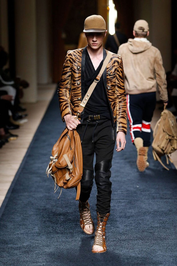 Balmain Fall 2016 Menswear Collection