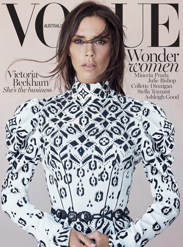 Victoria Beckham & Louis Vuitton for VOGUE Australia