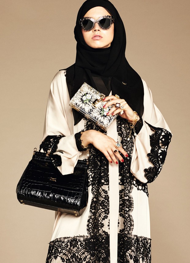 dolce and gabbana abaya 2018