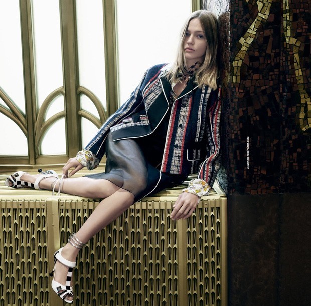 Sasha pivovarova hotsell prada