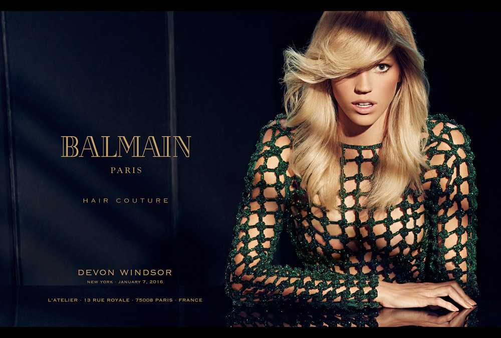 Balmain Hair Spring Summer 2016 by An Le