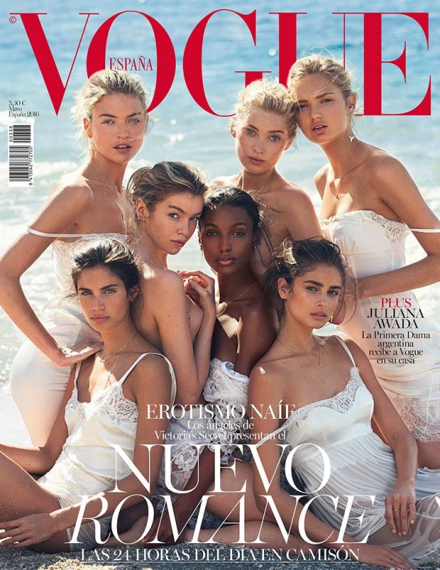 Victoria's Secret Angels Cover Vogue Spain May 2016