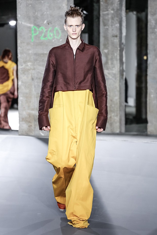 Rick Owens Fashion show, Menswear collection Spring Summer 2017 in Paris