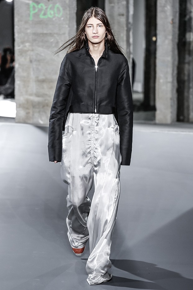Rick Owens Fashion show, Menswear collection Spring Summer 2017 in Paris