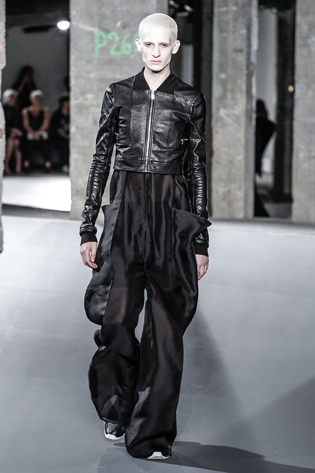 Rick Owens Fashion show, Menswear collection Spring Summer 2017 in Paris