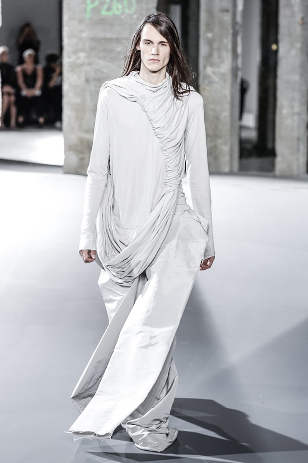 Rick Owens Fashion show, Menswear collection Spring Summer 2017 in Paris