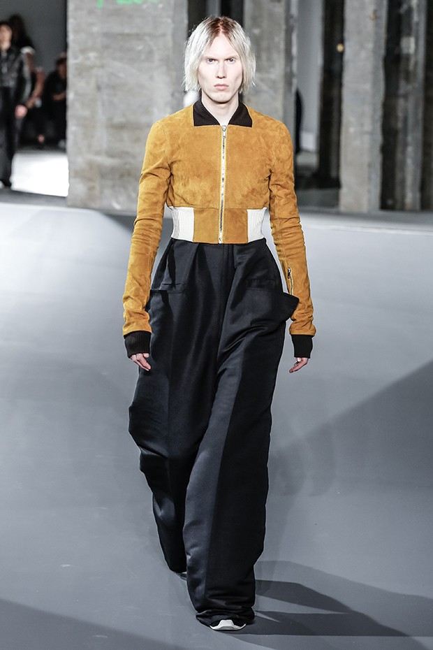 Rick Owens Fashion show, Menswear collection Spring Summer 2017 in Paris