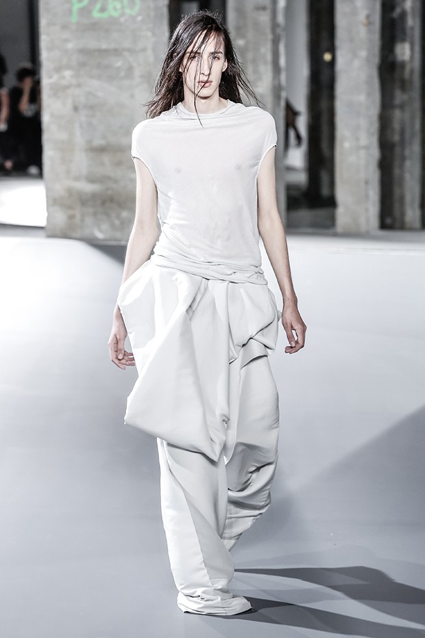 Rick Owens Fashion show, Menswear collection Spring Summer 2017 in Paris
