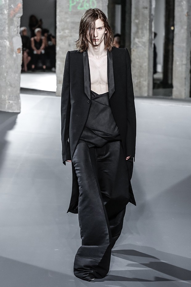 Rick Owens Fashion show, Menswear collection Spring Summer 2017 in Paris