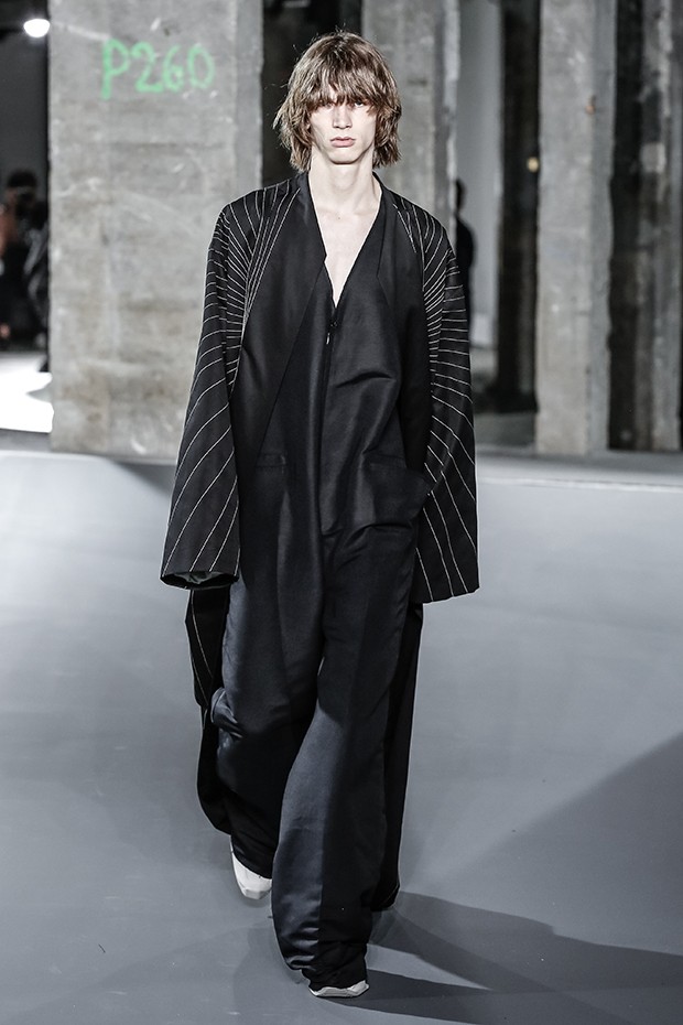 Rick Owens Fashion show, Menswear collection Spring Summer 2017 in Paris