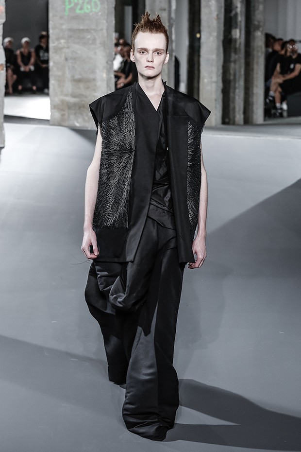 Rick Owens Fashion show, Menswear collection Spring Summer 2017 in Paris