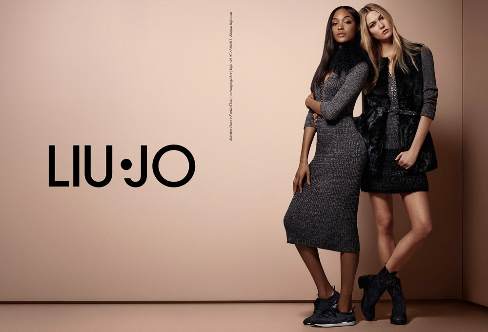 Dunn & Karlie Kloss Star in Liu Jo Fall Winter 2016.17