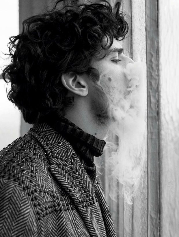 Actor Louis Garrel Covers L'OFFICIEL HOMMES Italia