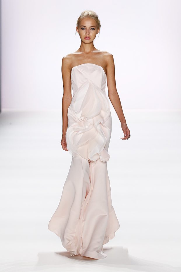 BERLIN, GERMANY - JULY 01: A model walks the runway at the Lana Mueller show during the Mercedes-Benz Fashion Week Berlin Spring/Summer 2017 at Erika Hess Eisstadion on July 1, 2016 in Berlin, Germany. (Photo by Frazer Harrison/Getty Images for IMG)