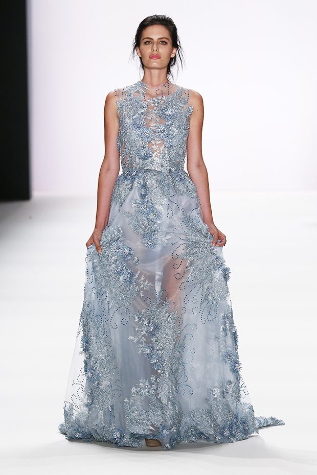 BERLIN, GERMANY - JULY 01: A model walks the runway at the Lana Mueller show during the Mercedes-Benz Fashion Week Berlin Spring/Summer 2017 at Erika Hess Eisstadion on July 1, 2016 in Berlin, Germany. (Photo by Frazer Harrison/Getty Images for IMG)