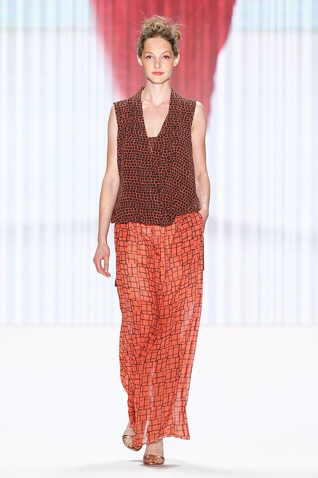 BERLIN, GERMANY - JUNE 29: A model walks the runway at the Minx by Eva Lutz show during the Mercedes-Benz Fashion Week Berlin Spring/Summer 2017 at Erika Hess Eisstadion on June 29, 2016 in Berlin, Germany. (Photo by Peter Michael Dills/Getty Images for IMG)