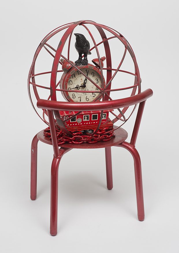 19 - Betye Saar, Red Signs of Transformation, 2015