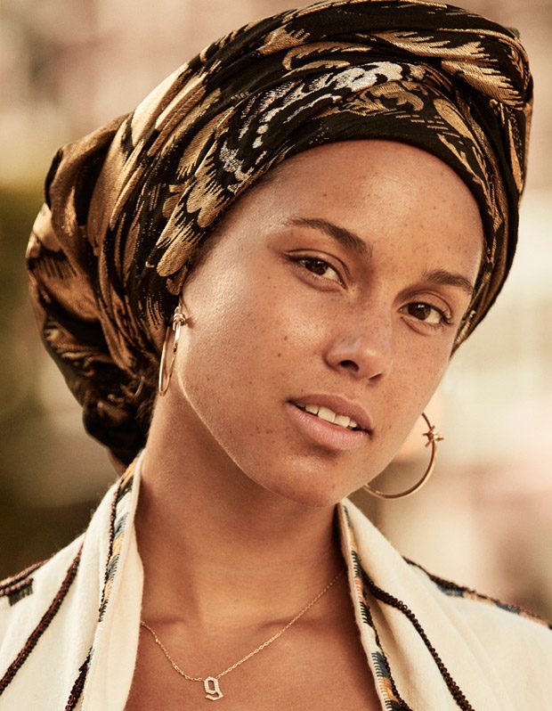 Alicia Keys Stars in Grazia France Latest Cover Story