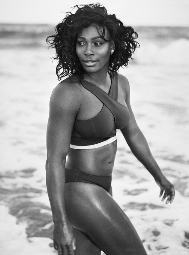 serena williams bikini schwarz