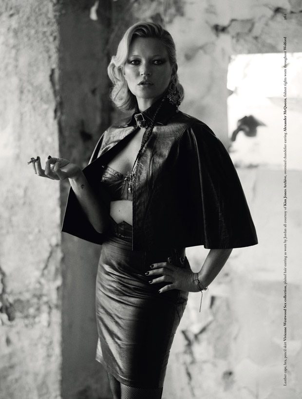 Kate Moss Rocks Dazed Magazine 25th Anniversary Issue Cover