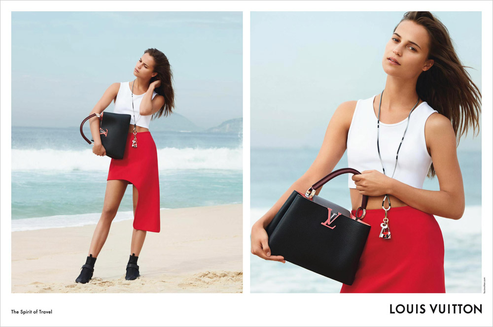 Louis Vuitton's Cruise 2018 Ad Campaign Starring Alicia Vikander -  BagAddicts Anonymous