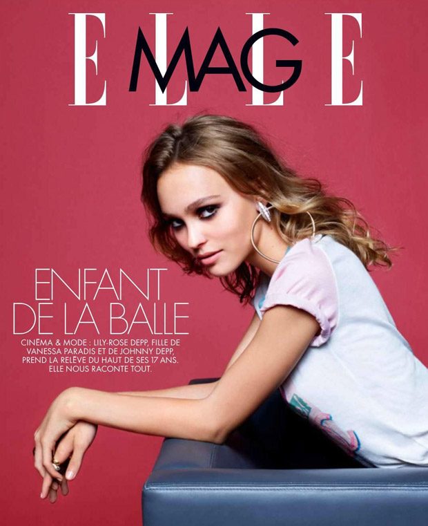 Lily Rose Depp Stuns For Elle France Latest Cover Story 