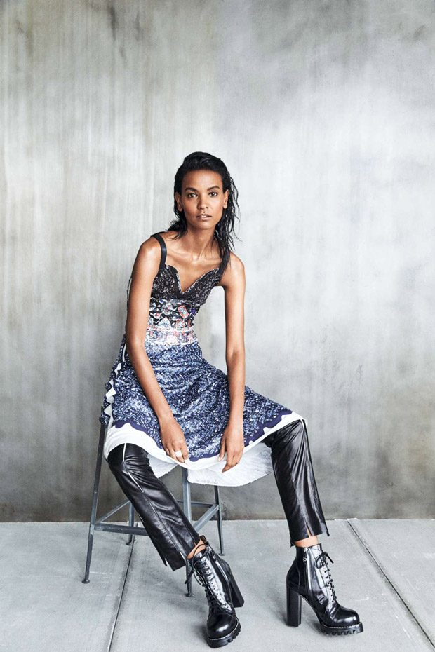 Sci-Fi Heroina Liya Kebede Models Louis Vuitton for Vogue Brazil