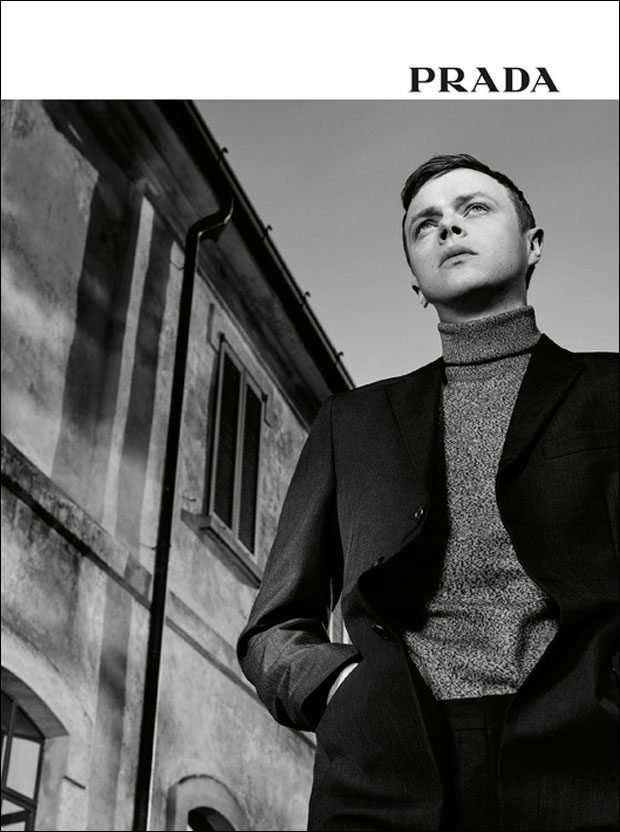 DANE DEHAAN Returns As The Face of PRADA Resort