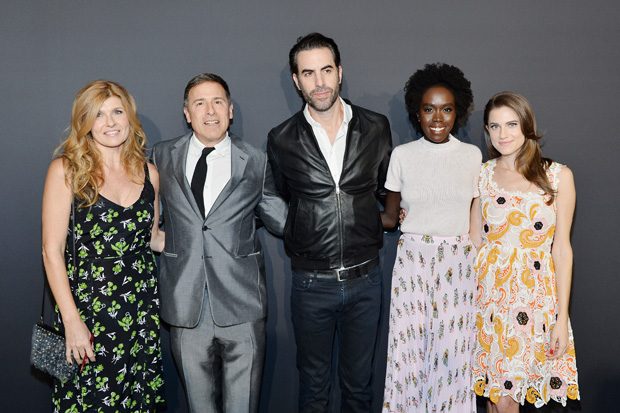 attends the premiere of 'Past Forward', a movie by David O. Russell presented by Prada on November 15, 2016 at Hauser Wirth Schimmel Gallery in Los Angeles, California.