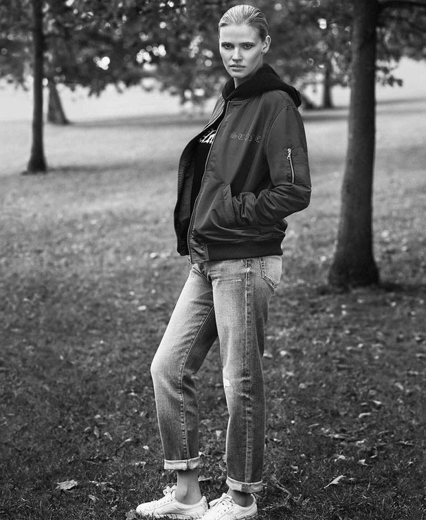 Frame Denim x Lara Stone